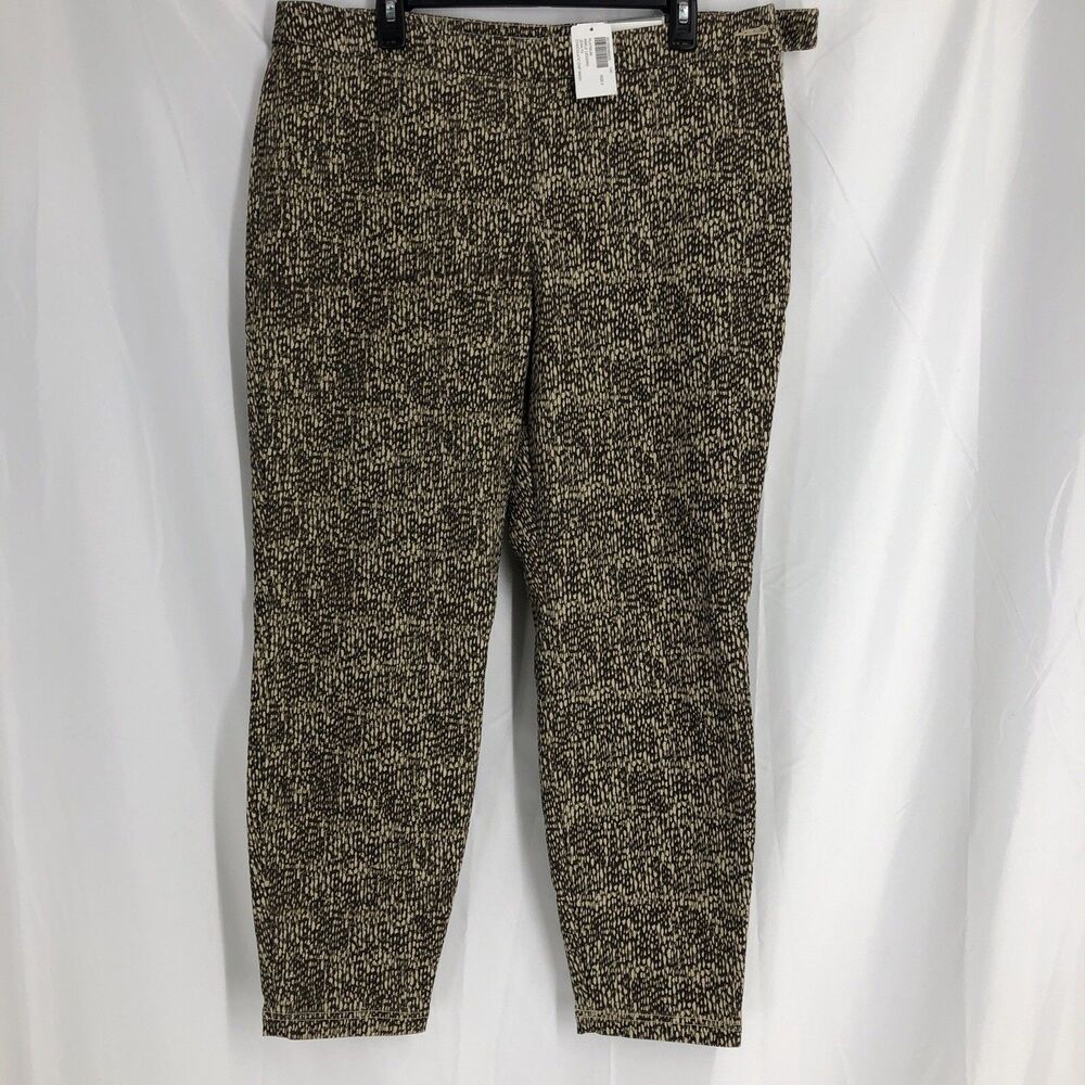Chico's Ultimate Fit Regular Legging Chocolate Chip Wash Size 3